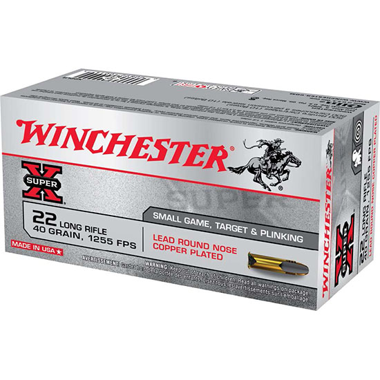 WIN SUPER-X 22LR 40GR PP-LHP 222/10 - Sale